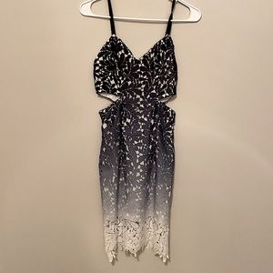 Ombre Lace Dress